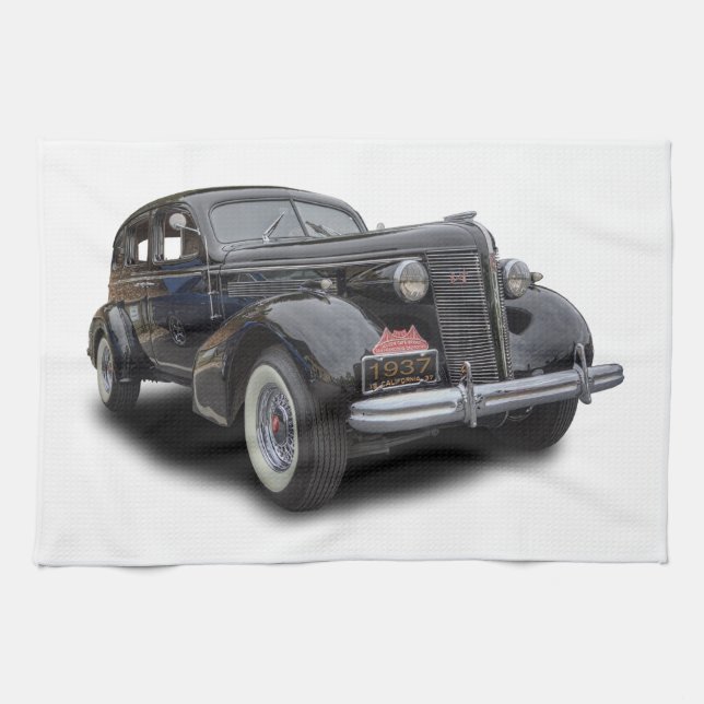 BUICK 1937 KÜCHENTUCH (Horizontal)