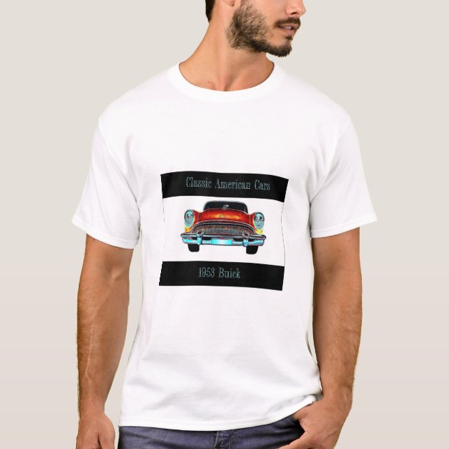 Buick 1953 grundlegender T - Shirt (Vorderseite)