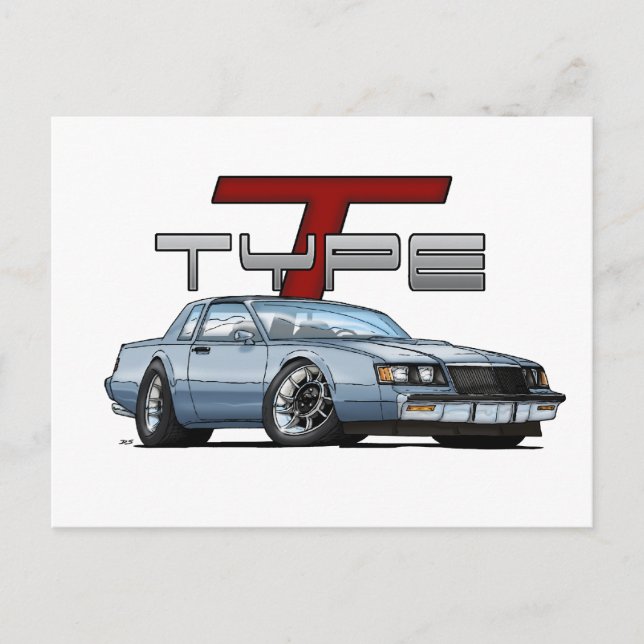 BUICK_REGAL_T_TYPE POSTKARTE (Vorderseite)