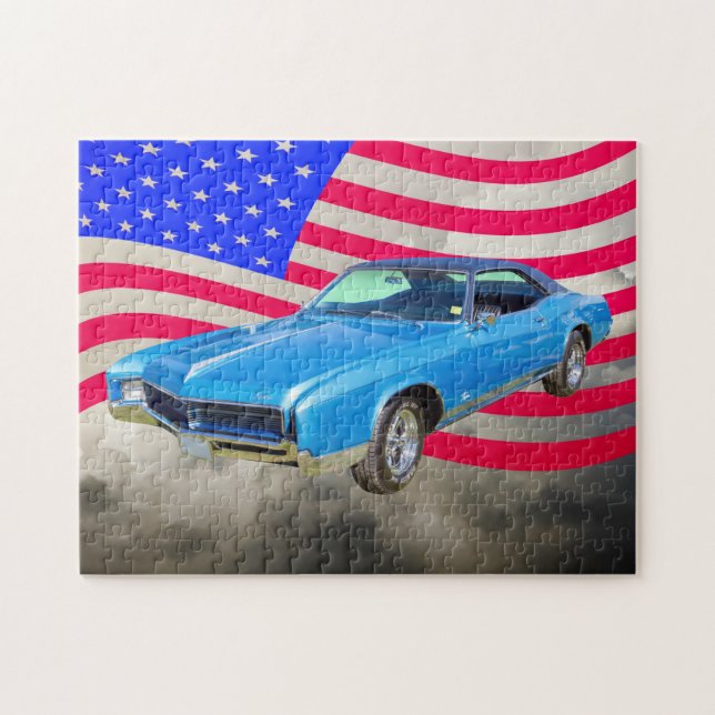 Buick- Rivieramuskel-Auto 1967 und amerikanische (Horizontal)