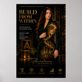 Build From Within – Executive Motivation Poster
