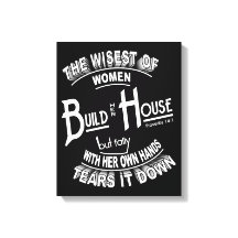 Build House-Leinwand