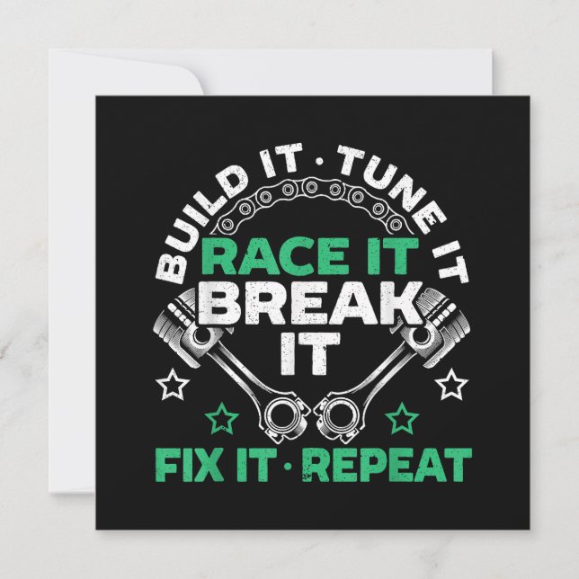 Build it Tune, um es zu beenden, es zu reparieren, (Vorderseite)