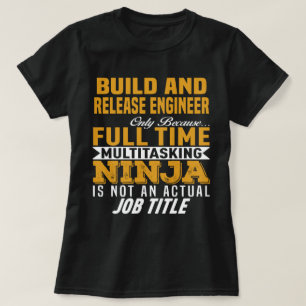 Build- und Release-Engineer T-Shirt