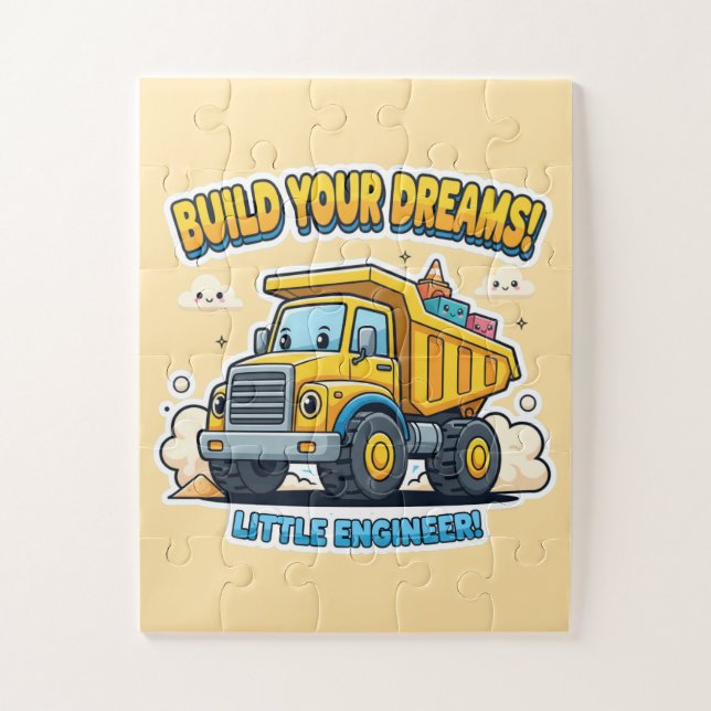 Build Your Dreams! Little Engineer - Cheerful (Vertikal)