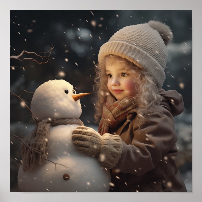 Building a Snowman Poster (Vorne)