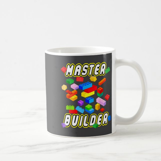 Building Bricks Master Builder Construction Block  Kaffeetasse (Rechts)