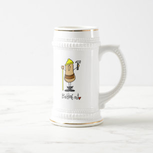Building Nut T-Shirts und Geschenke Bierglas