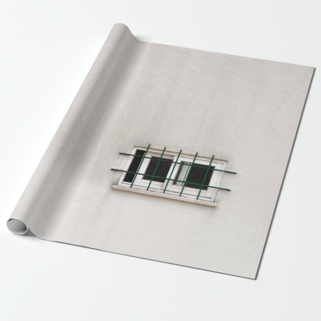 Building window architecture old geschenkpapier (Ungerollt)