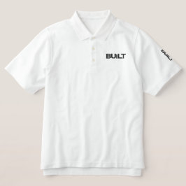 BUiLT besticktes Polo-Shirt