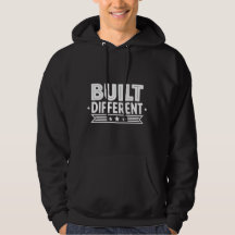 Built Different Hoodie – Motivierende Streetwear