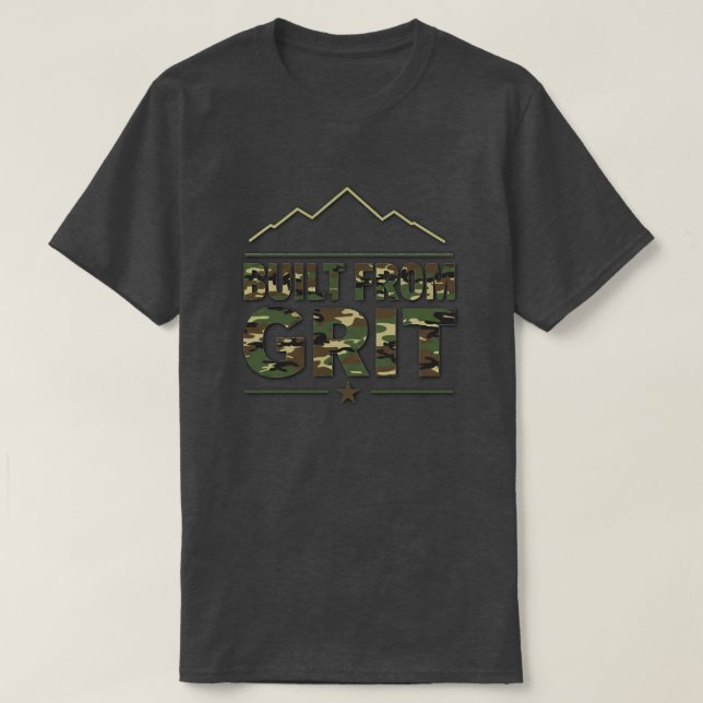 Built From Grit T-Shirt (Design vorne)