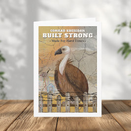 Built Strong Personalized Encouragement Card Karte