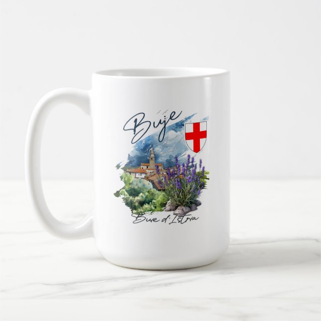 Buje Croatia Kaffeetasse (Links)