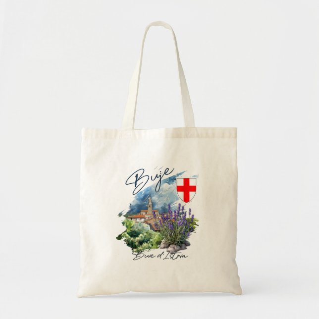 Buje Croatia Tragetasche (Vorne)