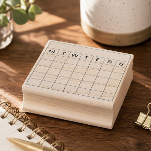 Bujo Bujo für den Kalendertag Gummistempel