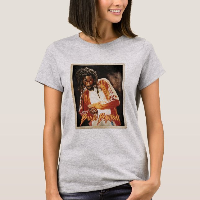 Buju Banton - Reggae Rastafari Roots Damen Shirt (Vorderseite)