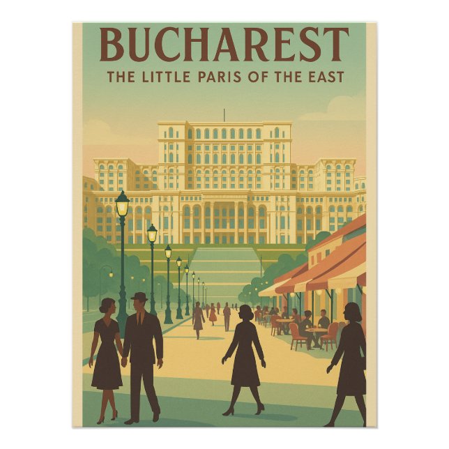 Bukarest Charm - Little Paris of the East Poster (Vorderseite)
