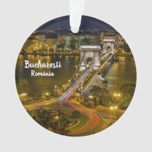 Bukarest Rumänien Foto Weihnachtsschmuck Ornament