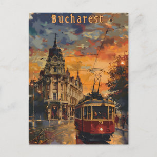 Bukarest Vintage Postkarte