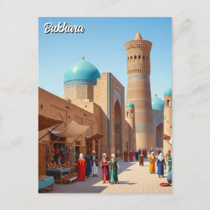Bukhara Usbekistan Travel Postkarte