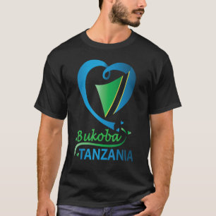 Bukoba Tansania Flagge Tansanier Männer Frauen T-Shirt