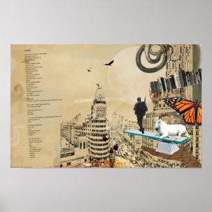 Bukowski Poem Poster