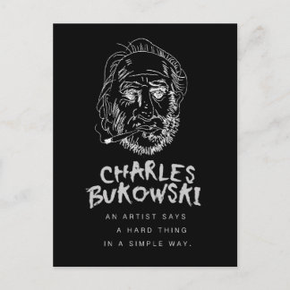 Bukowski Postkarte