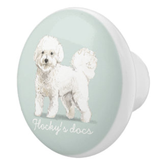 Buksi - Havanese, Maltesisch, Shih tzu, Bichon Lie Keramikknauf