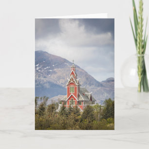 Buksnes Church Lofoten Norwegen Karte
