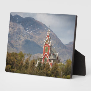 Buksnes kirke Lofoten Fotoplatte