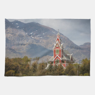 Buksnes kirke Lofoten Geschirrtuch