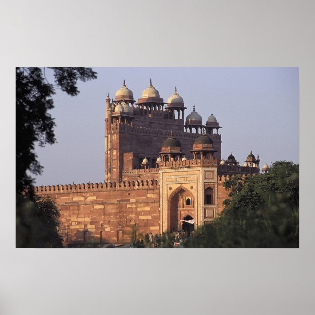 Buland Darwaza Gate of Victory) an die Dargah Poster (Vorne)