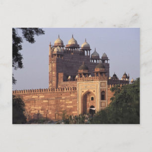 Buland Darwaza Gate of Victory) an die Dargah Postkarte