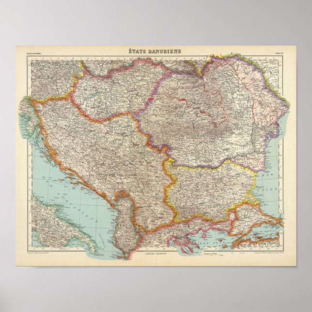 Bulgaria and Serbia Poster (Vorne)