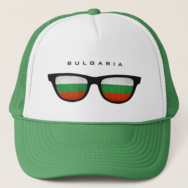Bulgarie casquette personnalisé Shades (Devant)