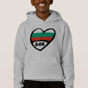 Bulgarie Code Pays Coeur Drapeau, BGR