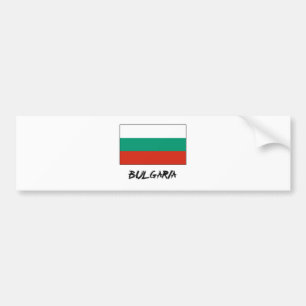 Bulgarien-Flagge Autoaufkleber