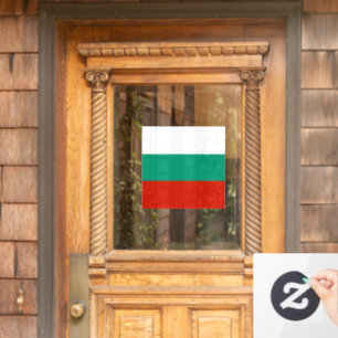 Bulgarien-Flagge Fensteraufkleber