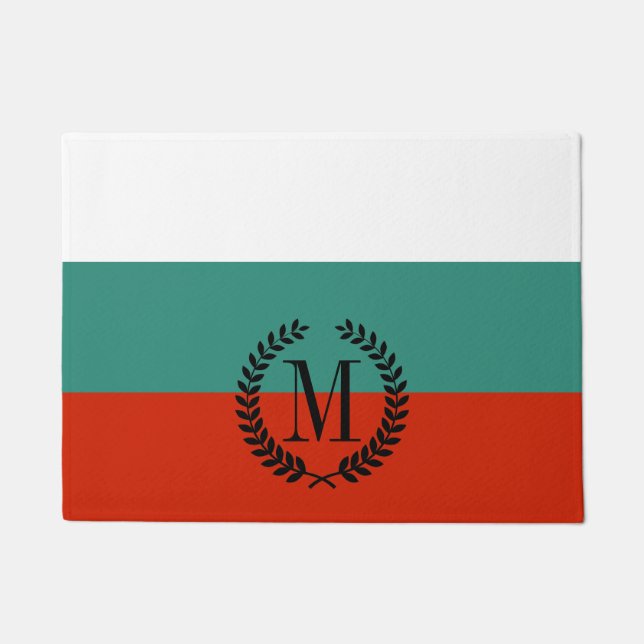 Bulgarien-Flagge Fußmatte (Vorderseite)