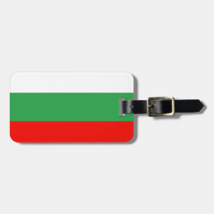 Bulgarien-Flagge Gepäckanhänger