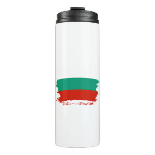 Bulgarien-Flagge Thermosbecher