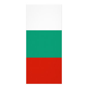 Bulgarien-Flagge Werbekarte