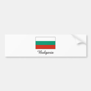 Bulgarien-Flaggen-Entwurf Autoaufkleber
