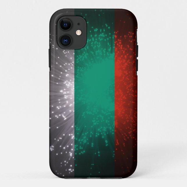 Bulgarien-Flaggen-Feuerwerk Case-Mate iPhone Hülle (Rückseite)