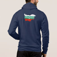 Bulgarien Flaggenkarte, Rückseite
