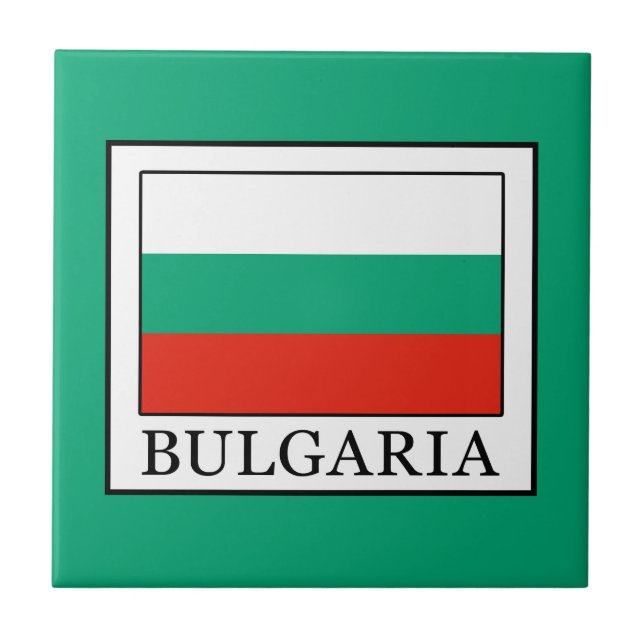 Bulgarien Fliese (Vorderseite)