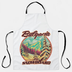 Bulgarien für Snowboard Schürze