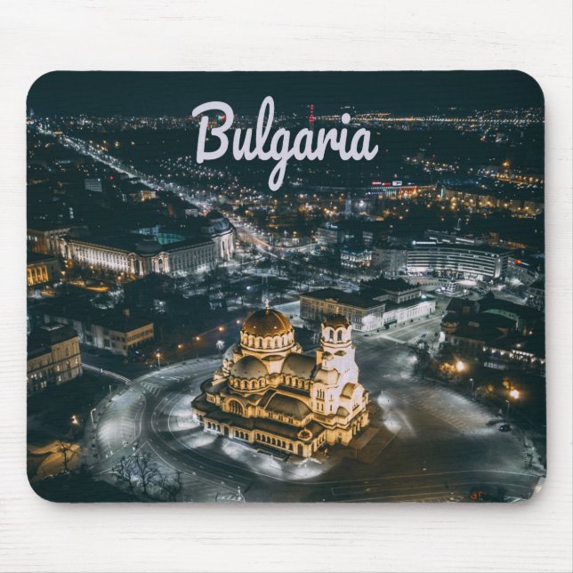 Bulgarien Hauptstadt Sofia Alexander Nevsky Kathed Mousepad (Vorne)