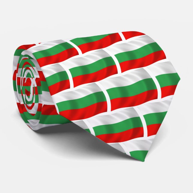 Bulgarien Krawatte der Flaggen (Gerollt)